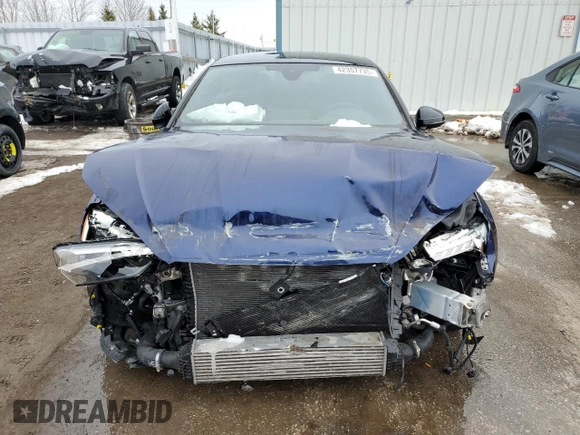 2023 Audi S5 Sportback Premium Plus z VIN WAUB4CF53PA061166, wystawiony jako Copart lot #42357735 z przebiegiem 21 540 mil mil oraz Szkoda całkowita • Salvage title. Historia ofert i sprzedaży dostępna na DreamBid. Obrazek 5.