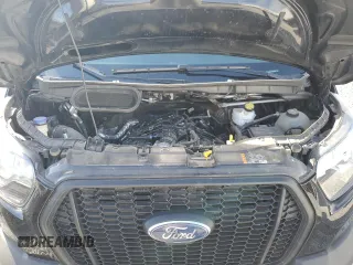 2023 Ford Transit Passenger XL with VIN 1FBVU4XG3PKA55923, listed as a Copart auction lot 47928165 with 83,174 mi miles and Salvage title. Bid and sale history available at DreamBid. Image 12.
