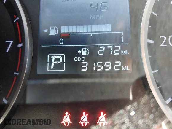 2024 Nissan Versa S with VIN 3N1CN8DV4RL816926, listed as a IAAI auction lot 41084980 with 31,592 mi miles and . Bid and sale history available at DreamBid. Image 15.