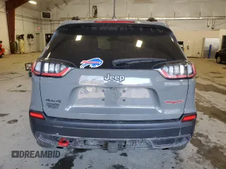 2022 Jeep Cherokee Trailhawk with VIN 1C4PJMBX2ND515868, listed as a Copart auction lot 47689335 with 47,903 mi miles and Salvage Title. Bid and sale history available at carsss.com. Image 6.