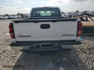2004 Chevrolet Silverado 1500 Work Truck with VIN 1GCEC19X34Z349531, listed as a Copart auction lot 43471345 with 97,910 mi miles and Salvage Title. Bid and sale history available at carsss.com. Image 6.