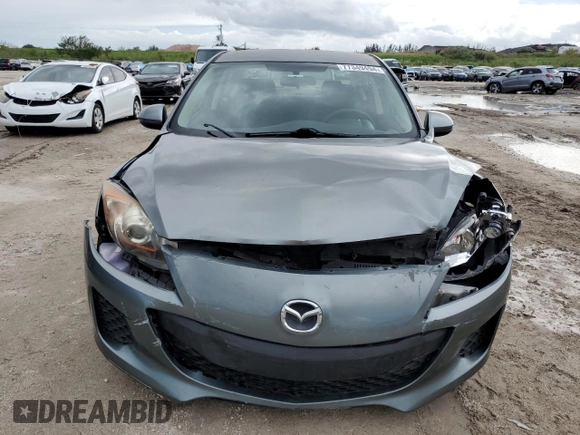 2012 Mazda 3 i Sport with VIN JM1BL1UF7C1634859, listed as a Copart auction lot 77349494 with 126,248 mi miles and Salvage Title. Bid and sale history available at DreamBid. Image 5.
