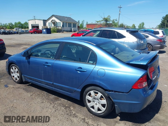 2006 Honda Civic LX with VIN JHMFA16586S000128, listed as a IAAI auction lot 42138350 with 127,253 mi miles and . Bid and sale history available at DreamBid. Image 3.