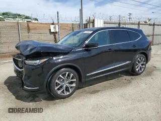 2024 Acura MDX Technology z VIN 5J8YD9H49RL002877, wystawiony jako Copart lot #53108385 z przebiegiem 9 171 mil mil oraz Szkoda całkowita • Salvage title. Historia ofert i sprzedaży dostępna na DreamBid. Obrazek 1.