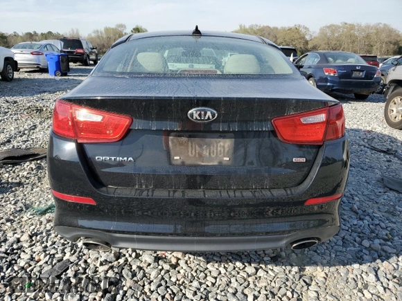 2015 Kia Optima LX with VIN 5XXGM4A77FG367300, listed as a Copart auction lot 49501755 with 101,104 mi miles and Salvage Title. Bid and sale history available at carsss.com. Image 6.