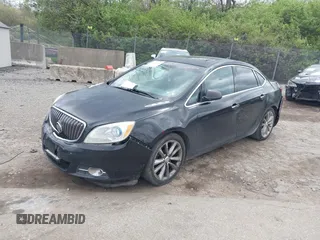 2012 Buick Verano Leather Group with VIN 1G4PS5SK0C4138845, listed as a IAAI auction lot 42037199 with 118,707 mi miles. Bid and sale history available at carsss.com. Image 2.