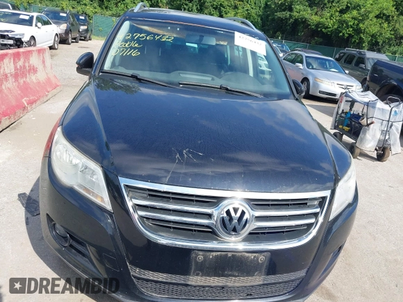 2010 Volkswagen Tiguan with VIN WVGAV9AX4AW513705, listed as a IAAI auction lot 42756432 with 212,980 mi miles and . Bid and sale history available at DreamBid. Image 6.