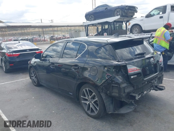 2016 Lexus CT 200h z VIN JTHKD5BH2G2263309, wystawiony jako IAAI lot #41905986 z przebiegiem 174 197 mil mil oraz . Historia ofert i sprzedaży dostępna na DreamBid. Obrazek 3.