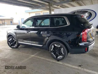 2025 Kia Telluride S with VIN 5XYP64GC6SG585586, listed as a Copart auction lot 56853485 with 12,252 mi miles and Salvage title. Bid and sale history available at DreamBid. Image 2.