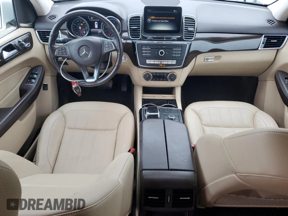 2017 Mercedes-Benz GLE 350 with VIN 4JGDA5HBXHA908197, listed as a Copart auction lot 62640215 with 67,165 mi miles and Salvage title. Bid and sale history available at DreamBid. Image 8.