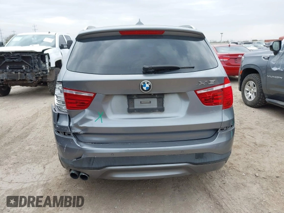 2017 BMW X3 xDrive28i with VIN 5UXWX9C37H0W72650, listed as a IAAI auction lot 41577793 with 116,361 mi miles and . Bid and sale history available at DreamBid. Image 16.