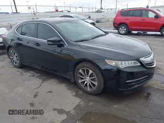 2015 Acura TLX z VIN 19UUB1F35FA020509, wystawiony jako IAAI lot #42055282 z przebiegiem 28 883 mil mil oraz . Historia ofert i sprzedaży dostępna na DreamBid. Obrazek 1.