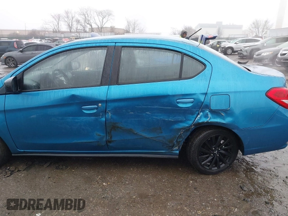 2020 Mitsubishi Mirage SE z VIN ML32F4FJXLHF00600, wystawiony jako IAAI lot #41577368 z przebiegiem 60 756 mil mil oraz . Historia ofert i sprzedaży dostępna na DreamBid. Obrazek 6.