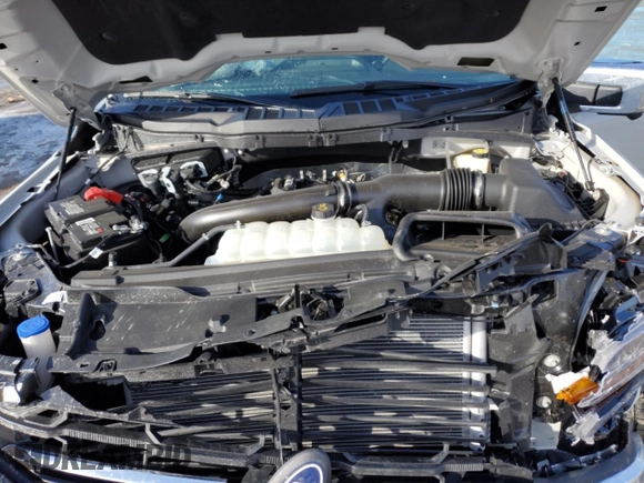 2024 Ford F-150 XLT with VIN 1FTFW3L80RKF63210, listed as a Copart auction lot 46525355 with 9,118 mi miles and Salvage Title. Bid and sale history available at DreamBid. Image 13.