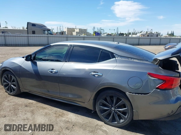 2017 Nissan Maxima S with VIN 1N4AA6AP2HC446604, listed as a IAAI auction lot 41997324 with 97,657 mi miles and . Bid and sale history available at DreamBid. Image 14.