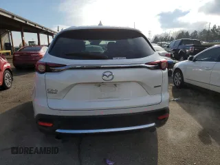 2021 Mazda CX-9 Signature with VIN JM3TCBEY4M0504837, listed as a Copart auction lot 47611595 with 85,491 mi miles and Salvage Title. Bid and sale history available at DreamBid. Image 6.