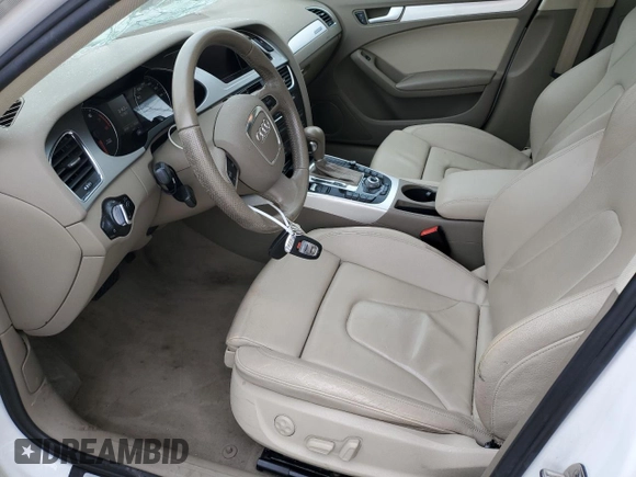 2012 Audi A4 Premium Plus z VIN WAUFFAFLXCN011690, wystawiony jako Copart lot #55560135 z przebiegiem 107 681 mil mil oraz Szkoda całkowita • Salvage title. Historia ofert i sprzedaży dostępna na DreamBid. Obrazek 7.