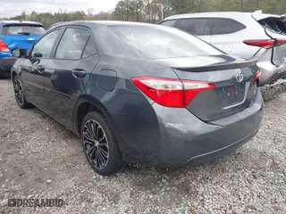 2016 Toyota Corolla L with VIN 2T1BURHE2GC710695, listed as a IAAI auction lot 41858032 with 104,531 mi miles. Bid and sale history available at carsss.com. Image 3.