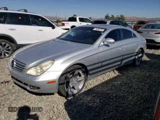 2006 Mercedes-Benz CLS-Class with VIN WDDDJ75X16A073061, listed as a Copart auction lot 75658154 with 107,689 mi miles and Salvage Title. Bid and sale history available at carsss.com. Image 1.