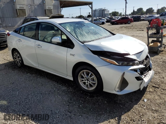 2021 Toyota Prius LE with VIN JTDKAMFPXM3193991, listed as a Copart auction lot 61435725 with 78,322 mi miles and Salvage title. Bid and sale history available at DreamBid. Image 4.