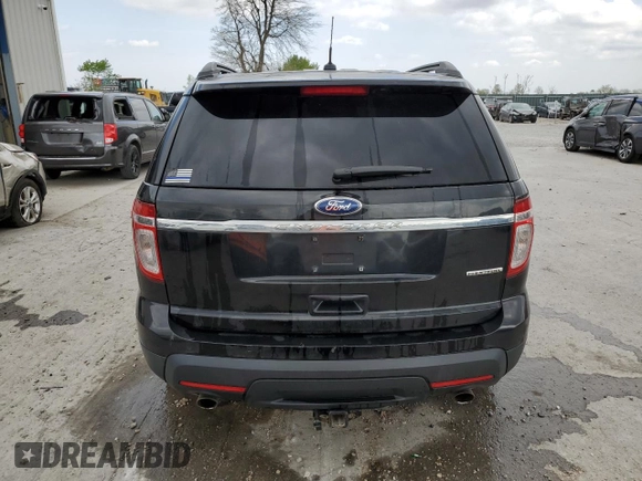 2014 Ford Explorer with VIN 1FM5K7B85EGC06906, listed as a Copart auction lot 52522225 with 229,574 mi miles and Salvage Title. Bid and sale history available at DreamBid. Image 6.