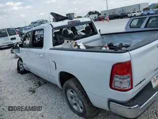 2022 Ram 1500 Big Horn с VIN 1C6RREFG4NN260997, выставлен на аукционе Copart как лот 68602184 с пробегом Не указан миль и На запчасти • Non repairable. История ставок и продаж доступна на DreamBid. Изображение 2.