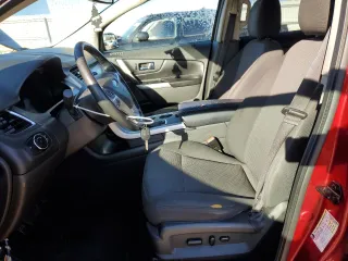 2014 Ford Edge SEL with VIN 2FMDK3J96EBA03013, listed as a Copart auction lot 46325025 with 130,534 mi miles and Salvage Title. Bid and sale history available at carsss.com. Image 7.