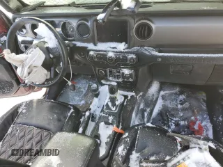 2021 Jeep Wrangler Unlimited Sport Altitude with VIN 1C4HJXDG2MW544163, listed as a Copart auction lot 86496084 with 49,737 mi miles and Salvage Title. Bid and sale history available at carsss.com. Image 8.
