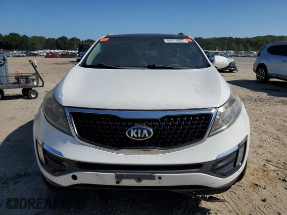 2014 Kia Sportage EX with VIN KNDPCCAC6E7571295, listed as a Copart auction lot 65614595 with 170,553 mi miles and Clean title. Bid and sale history available at DreamBid. Image 5.