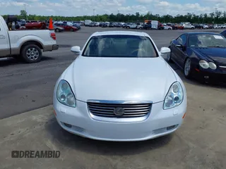 2005 Lexus SC with VIN JTHFN48Y750066841, listed as a IAAI auction lot 42146165 with 129,193 mi miles. Bid and sale history available at carsss.com. Image 12.