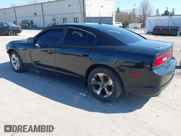 2013 Dodge Charger RT with VIN 2C3CDXCT4DH712064, listed as a IAAI auction lot 41980446 with 187,192 mi miles and . Bid and sale history available at carsss.com. Image 3.