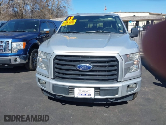 2017 Ford F-150 XL with VIN 1FTEW1EF7HKE25402, listed as a IAAI auction lot 41756406 with 177,021 mi miles. Bid and sale history available at carsss.com. Image 12.