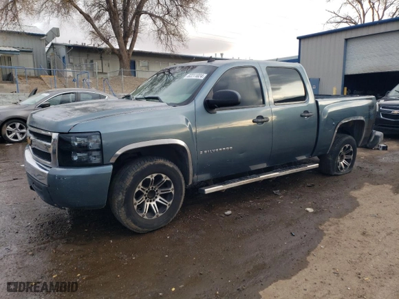 2007 Chevrolet Silverado 1500 LT w/1LT with VIN 2GCEC13C071624906, listed as a Copart auction lot 82211024 with 0 mi miles and Salvage Title. Bid and sale history available at carsss.com. Image 1.