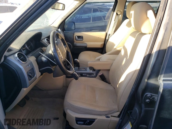 2008 Land Rover LR3 SE with VIN SALAE25428A465973, listed as a Copart auction lot 54921553 with 252,297 mi miles and Salvage title. Bid and sale history available at DreamBid. Image 7.