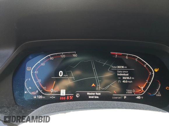 2019 BMW X5 xDrive40i with VIN 5UXCR6C58KLL12709, listed as a Copart auction lot 48082553 with 30,236 mi miles and . Bid and sale history available at DreamBid. Image 9.