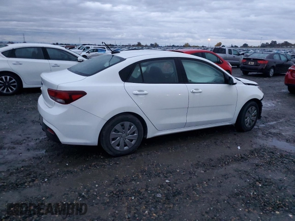 2020 Kia Rio LX with VIN 3KPA24AD8LE358188, listed as a Copart auction lot 82241944 with 156,750 mi miles and Salvage Title. Bid and sale history available at DreamBid. Image 3.