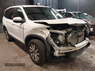 2021 Honda Pilot EX with VIN 5FNYF6H3XMB079395, listed as a IAAI auction lot 41882789 with 37,662 mi miles and . Bid and sale history available at DreamBid. Image 1.