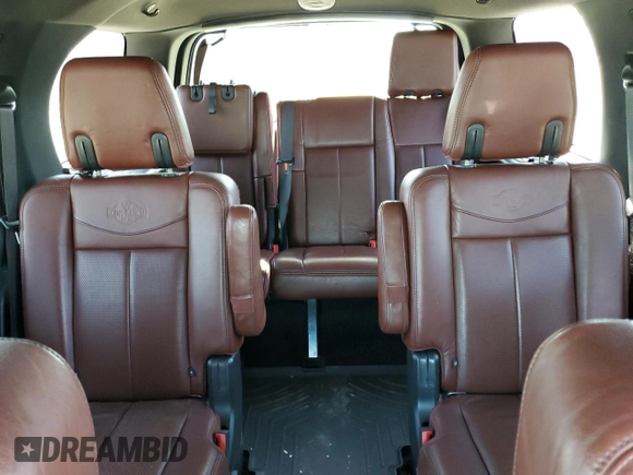 2014 Ford Expedition King Ranch z VIN 1FMJU1J50EEF14834, wystawiony jako Copart lot #56330715 z przebiegiem 159 420 mil mil oraz Szkoda całkowita • Salvage title. Historia ofert i sprzedaży dostępna na DreamBid. Obrazek 10.