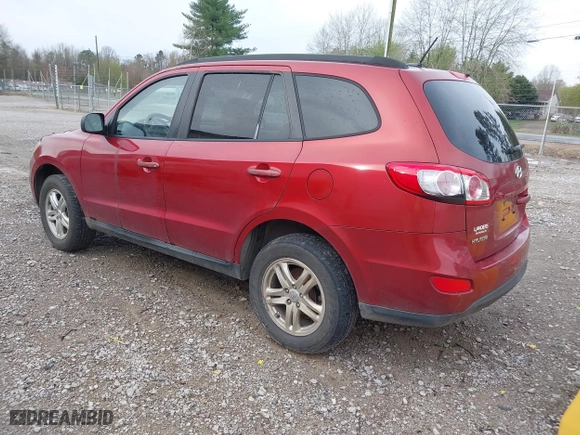 2010 Hyundai Santa Fe GLS with VIN 5NMSG3ABXAH336407, listed as a IAAI auction lot 41852364 with 275,486 mi miles. Bid and sale history available at carsss.com. Image 3.