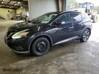 2015 Nissan Murano SL with VIN 5N1AZ2MG5FN220125, listed as a Copart auction lot 51944095 with 178,599 mi miles and Clean Title. Bid and sale history available at carsss.com. Image 1.