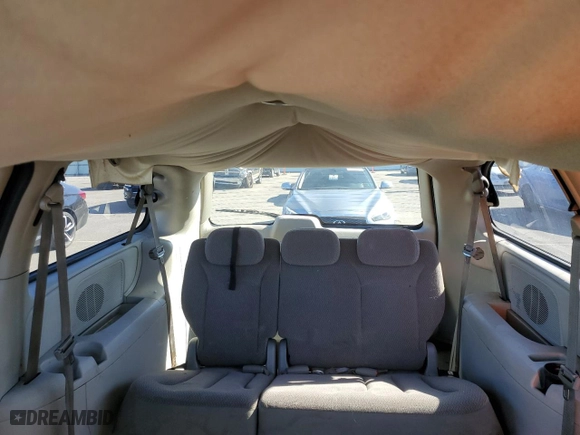2007 Chrysler Town & Country LWB LX with VIN 2A4GP44R67R170187, listed as a Copart auction lot 74459034 with 135,221 mi miles and Salvage Title. Bid and sale history available at carsss.com. Image 10.