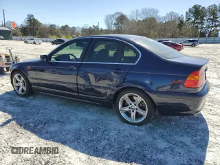 2003 BMW 3 Series 330i with VIN WBAEV53413KM29382, listed as a Copart auction lot 49380555 with 144,647 mi miles and Salvage Title. Bid and sale history available at carsss.com. Image 2.