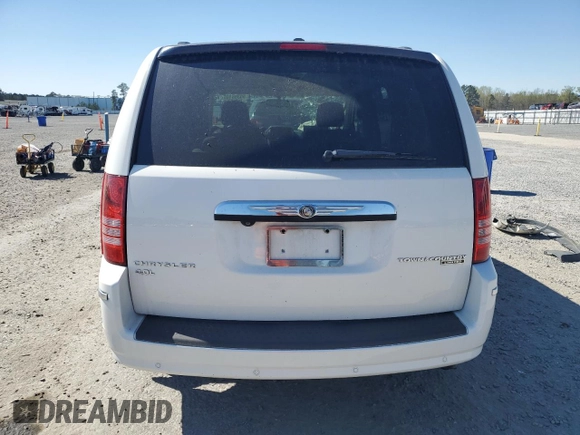 2010 Chrysler Town & Country Limited with VIN 2A4RR7DXXAR398851, listed as a Copart auction lot 50356105 with 181,565 mi miles and Salvage Title. Bid and sale history available at carsss.com. Image 6.