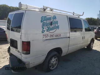 2011 Ford Econoline Cargo Commercial with VIN 1FTNE1EW6BDB11464, listed as a Copart auction lot 75392424 with 192,059 mi miles and Salvage Title. Bid and sale history available at DreamBid. Image 3.