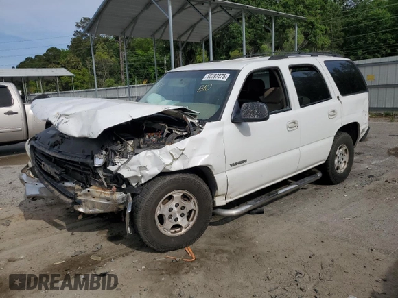 2002 GMC Yukon SLE z VIN 1GKEC13V62R189525, wystawiony jako Copart lot #55197575 z przebiegiem Nie podano mil oraz Szkoda całkowita • Salvage title. Historia ofert i sprzedaży dostępna na DreamBid. Obrazek 1.