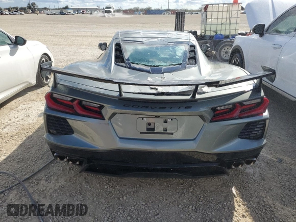 2022 Chevrolet Corvette 1LT with VIN 1G1YA2D43N5103988, listed as a Copart auction lot 76402164 with 0 mi miles and Non Repairable. Bid and sale history available at carsss.com. Image 6.