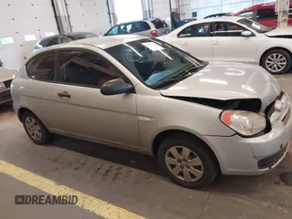 2008 Hyundai Accent GS with VIN KMHCM36C78U066341, listed as a IAAI auction lot 41377961 with 354,357 mi miles. Bid and sale history available at carsss.com. Image 13.