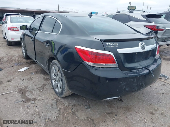 2012 Buick LaCrosse Premium 3 with VIN 1G4GH5E39CF112218, listed as a IAAI auction lot 41621610 with 166,521 mi miles. Bid and sale history available at carsss.com. Image 3.