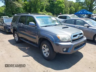 2006 Toyota 4Runner SR5 z VIN JTEBU14R160091280, wystawiony jako IAAI lot #42361079 z przebiegiem 165 316 mil mil oraz . Historia ofert i sprzedaży dostępna na DreamBid. Obrazek 1.