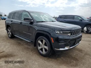 2021 Jeep Grand Cherokee Limited with VIN 1C4RJJBG9M8100545, listed as a Copart auction lot 53467375 with 40,432 mi miles and Salvage title. Bid and sale history available at DreamBid. Image 4.